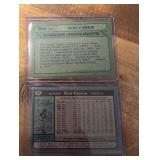 MLB Baseball Cards Collection 1950s-1980s - 9 ct