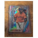 Yordan Alvarez Panini + Topps Cards - 2 ct