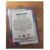 Yordan Alvarez Panini + Topps Cards - 2 ct