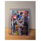 2020 Topps Chrome Walker Buehler Refractor Card #104