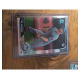 2019 Bowman Chrome Pete Alonso & Whit Merrifield Baseball Cards - 3 ct