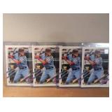 2021 Topps Rookie Card Philadelphia Phillies Baseball Card Lot - 4 ct