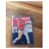 2020 Topps Mike Trout Players of the Decade Award Winners Card