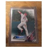 2019 Topps Stadium Club Mike Trout Speed Card