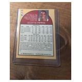 Scottie Pippen 1990-91 NBA Hoops and Fleer Basketball Cards Set