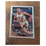 Scottie Pippen 1990-91 NBA Hoops and Fleer Basketball Cards Set