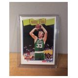 1991 NBA Hoops Larry Bird Milestones Basketball Card #314