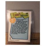 1991 NBA Hoops Larry Bird Milestones Basketball Card #314