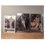 2020-21 Panini Chronicles and Select Lakers Basketball Cards