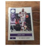 2020-21 Panini Chronicles and Select Lakers Basketball Cards