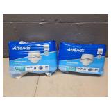 Attends Advanced Disposable Underwear Pull On with Tear Away Seams Small  APP0710  Heavy  20 Ct