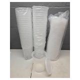 Clear Plastic Disposable Containers - Bulk Pack