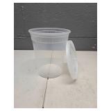 Clear Plastic Disposable Containers - Bulk Pack