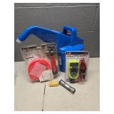 Automotive Tool Set with Digital Multimeter and Transfer Pump