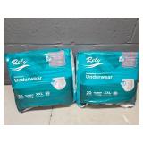 Rely Maximum Absorbency Underwear XXL 20-Count (2 Packs)