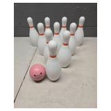 Pig Bowling Set with 10 Pins