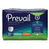 2 pack Prevail Daily Disposable Underwear Small Youth  PV-511  Extra  22 Ct