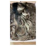 LONAI Curly Wig with Bangs for Women Long Honey Blonde Kinky Wigs with Bangs WIG006 Curly Shag Synthetic Wig for Daily Use Party Cosplay-Ombre Honey Blonde