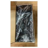 Cisily Black Sponge Holder for Kitchen Sink, Sink Caddy Organizer with High Brush Holder, Kitchen Countertop Organizers and Storage Essentials, Rustproof 304 Stainless Steel, Soap Dispenser Organize