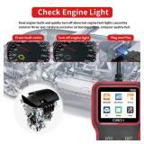 OBD2 Scanner Diagnostic Tool - Check Engine Light Code Scanner Tool with Reset, DTC, Data Stream, IM Readiness, Car and Truck Scan Tool for All Vehicles Since 1996, escaner automotriz