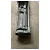 96 Inch Wide Reinforced Retractable Dog Gate with Support Rods - Prevent Crawling Under, Extra Long Retractable Baby Gate Large Dog Gate IndoorOutdoor Retractable Pet Gate, Gray