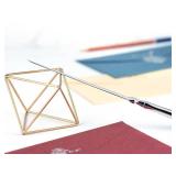 MUSROD Silvery Letter Opener, Envelope Opener Knife Metal Letter Opening Knife, Paul Revere Paper Cutting Knife, 9 inches (1 Pack)