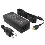 Futurosp 65W Laptop Charger Replacement for Lenovo Laptop Thinkpad Computer AC Power Adapter - Square Yellow Tip