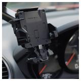 SIGHILL NO-Look Docking Agena G1 Charging Phone Holder Dashboard and Windshield Universal Car Mount with Suction Cup Base and Telescopic Arm for USB-C Port iPhone, Samsung, Google, Huawei, Nokia