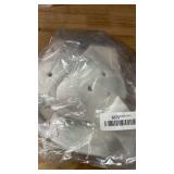 RoundFunny 2 Pcs Wrestling Headgear for Kids Adult Youth Men Women Soft Grappling Adjustable Head Gear Wrestling Ear Protection for Kids Boys Girls Hockey MMA BJJ(White)