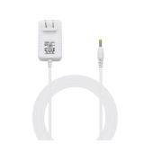 White Power Cord Replacement for Alexa Dot 3rd Gen, Dot 4th Gen, Dot 5th Gen 2022, Echo Pop 15W Power Adapter Charger