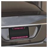 Rico Industries NCAA South Carolina Gamecocks Standard Black Chrome Frame with Decal Inserts 12\ x 6\in CarTruck Auto Accessoryin