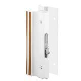 Prime-Line C 1203 Diecast White Finish, Sliding Patio Door Surface Mount Handle (Single Pack)