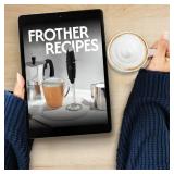 Zulay Kitchen Patented Tornado Triple Whisk Milk Frother with 4 Duracell Batteries  Handheld Foam Maker for Coffee, Lattes, Matcha and Hot Chocolate  Rich, Creamy Froth in Seconds