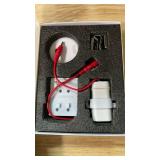 Automatic Toilet Flusher Kit, Touchless Motion Sensor Flush for Toilet, 12 Sensor Range, Battery-Powered, Easy Install, Compatible with Most Toilets CN27B KERDE