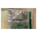 110 Glass Seed Beads, 12 String Hanks, Small Craft Beads, 2 mm (Cream)