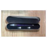 Nail Rhinestone Picker Dotting Tool with Extra 2 Wax Head, Dual-ended DIY Nail Art Tool With Pink Acrylic Handle (PURPLE)