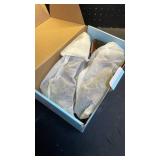 Peijely Womens T Strap Mary Jane Shoes Chunky Block Heel Ankle Strap Buckle Dress Pumps Suede Black 43 - US 10.5