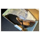 Peijely Womens T Strap Mary Jane Shoes Chunky Block Heel Ankle Strap Buckle Dress Pumps Suede Black 43 - US 10.5