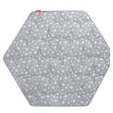 Hexagon Playpen Mat, Baby Playmat Fits Regalo Portable Play Yard 48 Inch and hiccapop 53in PlayPod Playpen, 6 Panel Playpen Mattress Non Slip Pad Mat