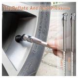 MELPRISU 17 Pieces Air Tool Kit 38in X 25ft PVC Air Compressor Hose Kit Air Compressor Accessories Kit