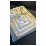 BOOMIBOO 2-Pack Large Laundry Basket,Waterproof Freestanding Laundry Hamper,Collapsible Clothes Basket with Easy Carry Handles in Laundry Room Bathroom Bedroom Dorm,Grey,75L