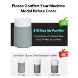 Leemone 2 Pack Blue Pure 311i Max Replacement Filter Compatible with Blue Pure 311i Max Air Purifier, Activated Carbon Filter