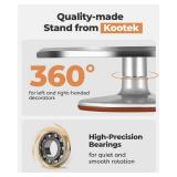 Kootek Aluminium Alloy Revolving Cake Stand 12 Inch Rotating Cake Turntable for Cake, Cupcake Decorating Supplies
