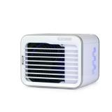 Black+Decker Desktop Evaporative Air Cooler, White-gray