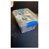 Jenaai 200 Pcs Math Cubes Counting Blocks Linking Connecting Cubes Math Manipulatives with Storage Container Educational Toy for Kids Age 4-8 Kindergarten STEM Activities Preschool(Blue)