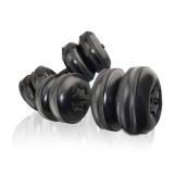 Travel Weights Water Filled Dumbbells Set for Man andWomen, Adjustable Water Dumbbells Up to 20-45Lbs,Portable Fitness Equipment, for Exercise FitnessWeightlifting Training, for Gym and Hiking