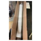 Sun Zero Seraphina Textured 100percent Total Blackout Cordless Roman Shade, Linen, 23in W x 64in H