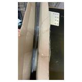 Shower Door Side Seal Strip 78.74 Inch (39.37in x 2 Pcs) for 14in(6 mm) Frameless Glass Sliding or Swing Door (U Type) Sweep Clear PVC Waterproof to Stop Shower Leaks No Adhesive Needed