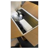 YUFAM 3-Tier Small Narrow Wood Side Table with Charging Station, Skinny Nightstand for Small Space, Slim Bedside Table with Storage for Couch, Thin End Table with USB Ports and Outlets, Black