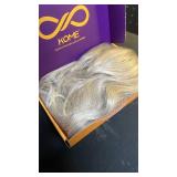 KOME Blonde Synthetic Lace Front Wig,13×6 Curly Glueless Wigs for Women Daily Use 26IN